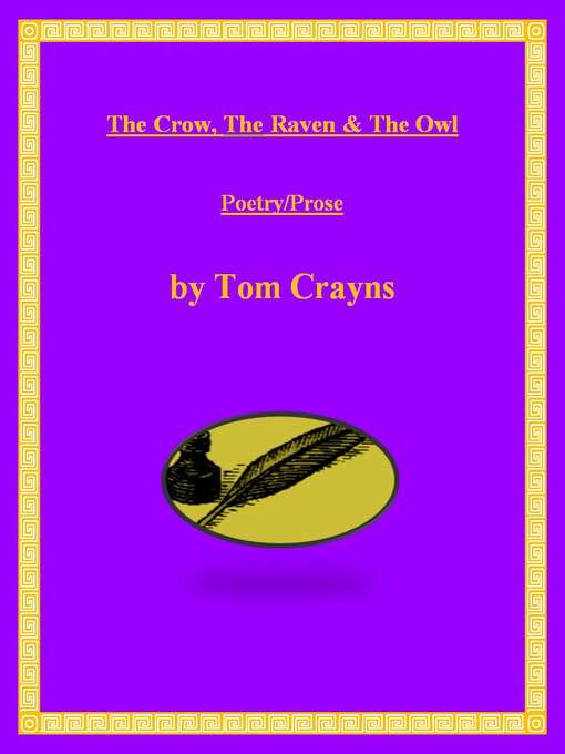 Title details for The Crow, the Raven & the Owl by Tom Crayns - Wait list